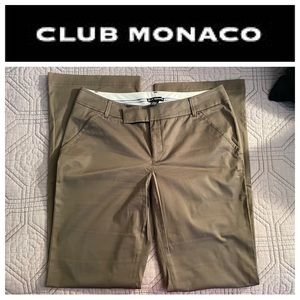 Club Monaco - Brown Dress Pants - Flap Pockets
